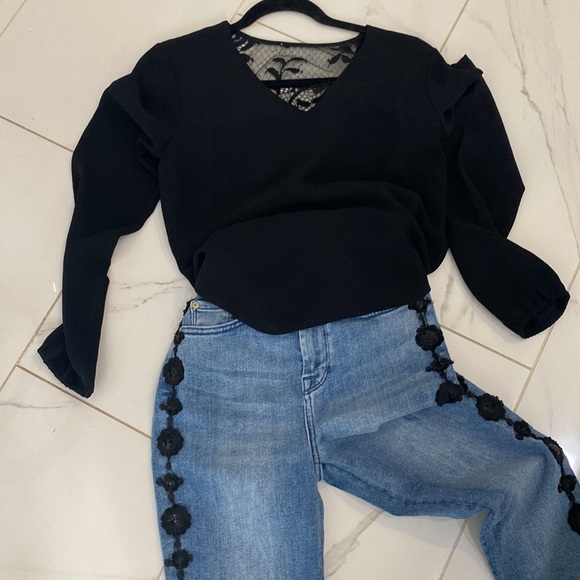 7 For all Mankind Luxe Vintage jeans size 26 with embroidery. - Picture 6 of 6